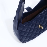 Сумка-багет на молнии, цвет синий Сумка-багет на молнии, цвет синий