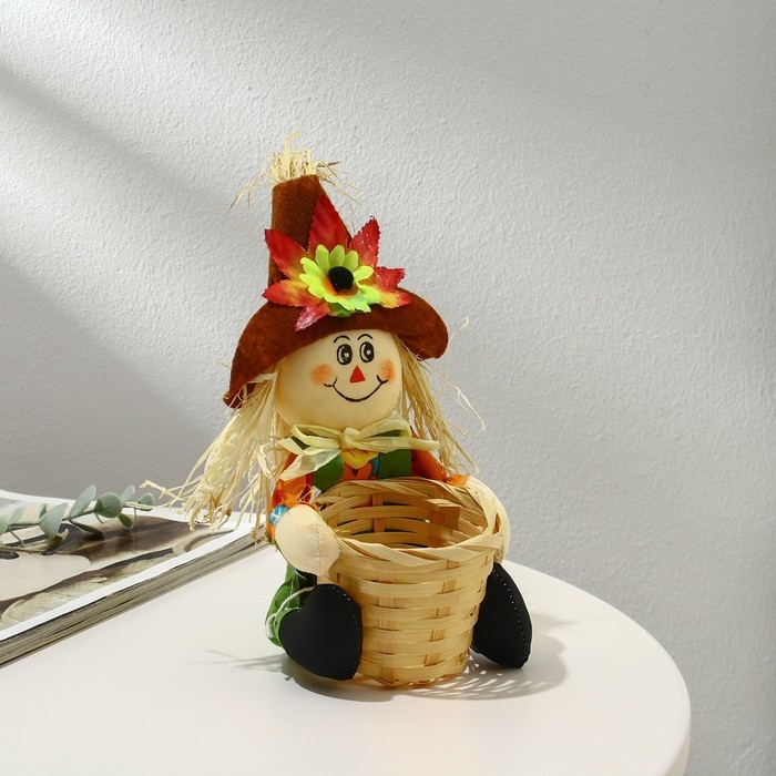 Подставка для цветов, на 1 горшок, d = 7,5 см, h = 7,5 см, МИКС, &laquo;Пугало&raquo;, Greengo