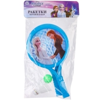 Набор игровой, ракетки, воланчик и мячик, Холодное сердце Набор игровой, ракетки, воланчик и мячик, Холодное сердце