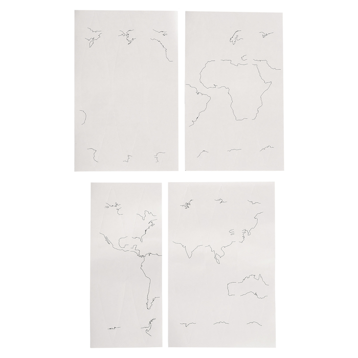 Обучающий набор &laquo;Глобус-раскраска&raquo;, изучаем животных