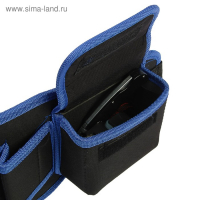 Сумка для инструментов ТУНДРА на пояс, 80 - 120 см, 9 петель, карман для оснастки Сумка для инструментов ТУНДРА на пояс, 80 - 120 см, 9 петель, карман для оснастки