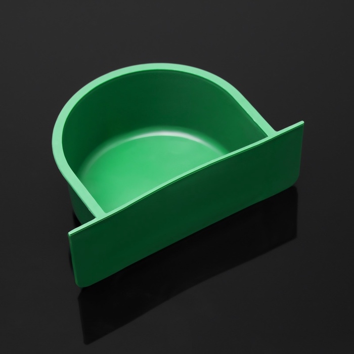 Кормушка для птиц 10,6 х 8,3 х 3,6 см, зeлёная