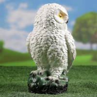 Садовая фигура "Сова полярная" 24,5 см Садовая фигура "Сова полярная" 24,5 см