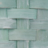 Набор корзин, 19х7,5х9,5/31 см, 22х9х11/34 см, 24х9х11,5/35 см, 3 шт, зелёные, бамбук