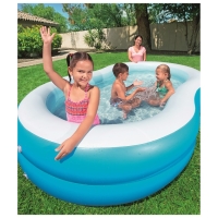 Бассейн надувной «Большая лагуна», 262 х 157 х 46 см, от 3 лет, 54117 Bestway Бассейн надувной «Большая лагуна», 262 х 157 х 46 см, от 3 лет, 54117 Bestway