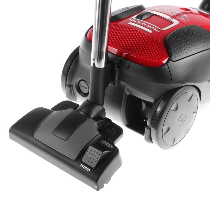 Пылесос PANASONIC MC-CJ915R, мешок, 2100 Вт, 6 л, шнур 5 м, красный Пылесос PANASONIC MC-CJ915R, мешок, 2100 Вт, 6 л, шнур 5 м, красный