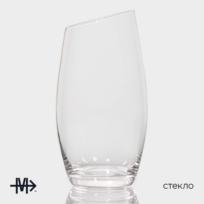Набор стаканов стеклянных Magistro &laquo;Иллюзия&raquo;, 475 мл, 8&times;15 см, 6 шт, цвет прозрачный