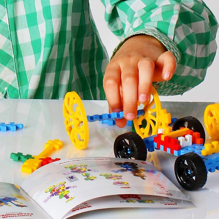 Конструктор &laquo;Зиг-Заг мобиль&raquo; для мальчиков, 220 деталей