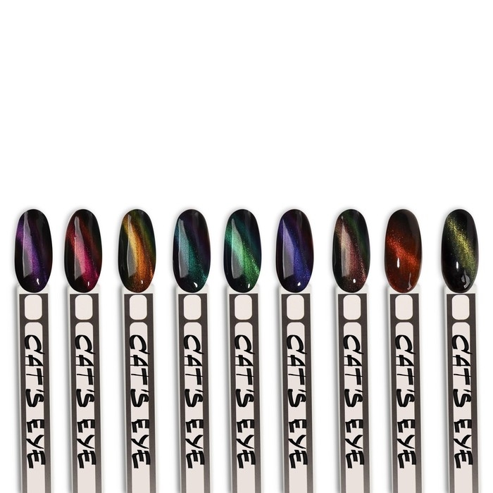 Гель лак для ногтей, &laquo;CAT`S EYE&raquo;, 3-х фазный, 8мл, LED/UV, цвет хамелеон/бронзовый (06)