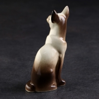 Статуэтка фарфоровая &laquo;Кошка Тайка&raquo;, сиам, 10см