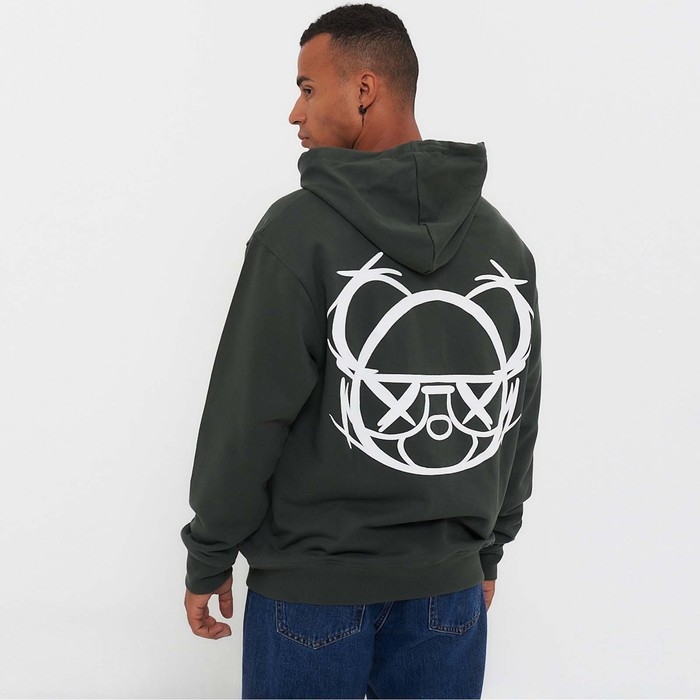 Толстовка мужская, цвет хаки, размер XXL (52) Толстовка мужская, цвет хаки, размер XXL (52)