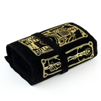 Мешочек для карт на Хэллоуин «Таро A. E. W.», бархатный, 14х40 см Мешочек для карт на Хэллоуин «Таро A. E. W.», бархатный, 14х40 см