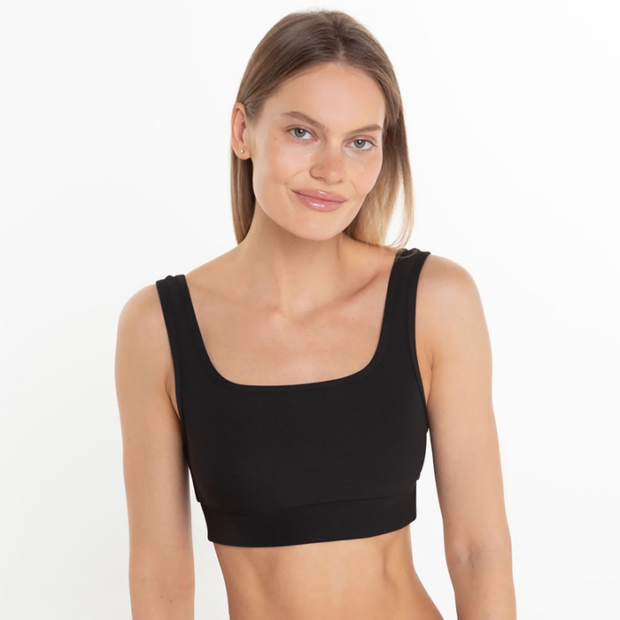 Топ женский, цвет чёрный, размер 42 Топ женский, цвет чёрный, размер 42