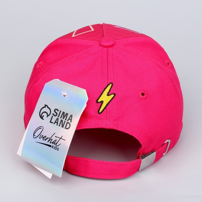 Кепка детская для девочки Sorry, I'm the best, цвет розовый, р-р. 52-54 Кепка детская для девочки Sorry, I'm the best, цвет розовый, р-р. 52-54