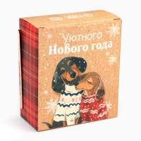 Подарочный набор &laquo;Уютного нового года&raquo;: горячий шоколад + маршмеллоу