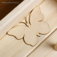 Полка-вешалка &laquo;Уют&raquo; 55&times;22&times;8см