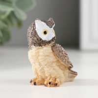 Сувенир полистоун "Серая сова" МИКС 2,3х4,3х4,5 см