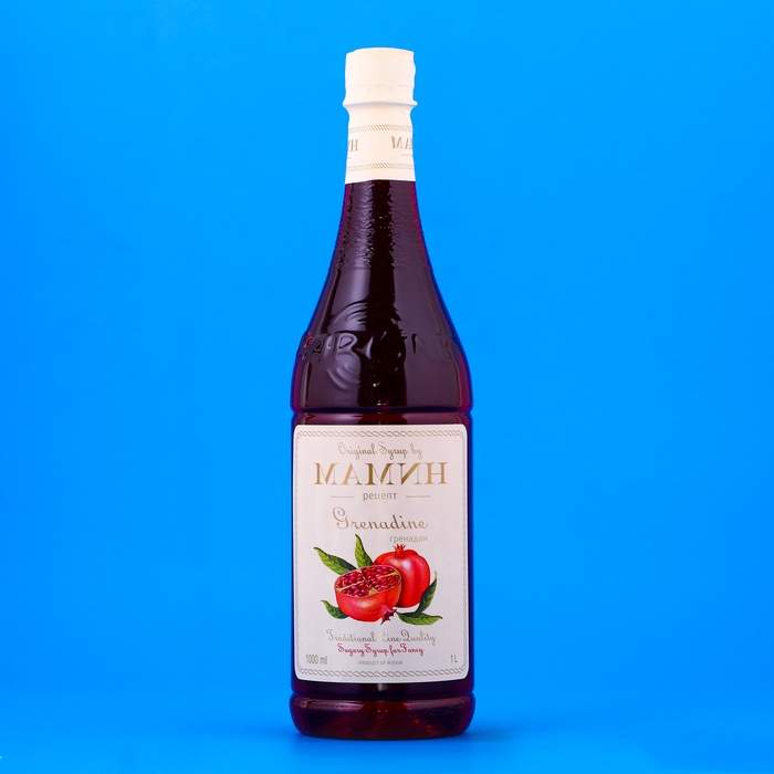Сироп Сироп "Мамин рецепт" со вкусом гренадина, ПЭТ, 1 л