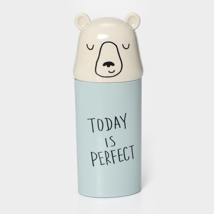 Футляр для зубной щётки и пасты &laquo;Ушастик&raquo;, 7&times;4,5&times;19 см, цвет МИКС