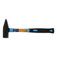 Молоток слесарный ТУНДРА, квадратный боек, фиберглассовая обрезиненная рукоятка, 1000 г Молоток слесарный ТУНДРА, квадратный боек, фиберглассовая обрезиненная рукоятка, 1000 г