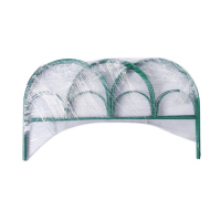 Ограждение декоративное, 50 &times; 425 см, 5 секций, металл, зелёное, &laquo;Парашют&raquo;, Greengo