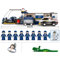 Конструктор &laquo;Сервисная станция&raquo;, 741 деталь