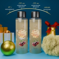 Новогодний подарочный набор косметики &laquo;Новогодний экспресс&raquo;, с ароматом вишни и корицы. Золотая серия