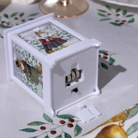 Светодиодная фигура «Белый фонарь с лисами» 6.3 × 12 × 6.3 см, пластик, батарейки AG13х3 (в комплекте), свечение тёплое белое Светодиодная фигура «Белый фонарь с лисами» 6.3 × 12 × 6.3 см, пластик, батарейки AG13х3 (в комплекте), свечение тёплое белое