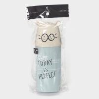 Футляр для зубной щётки и пасты &laquo;Ушастик&raquo;, 7&times;4,5&times;19 см, цвет МИКС