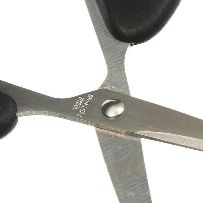 Ножницы канцелярские 13,5см Офис пластиковые ручки, европодвес