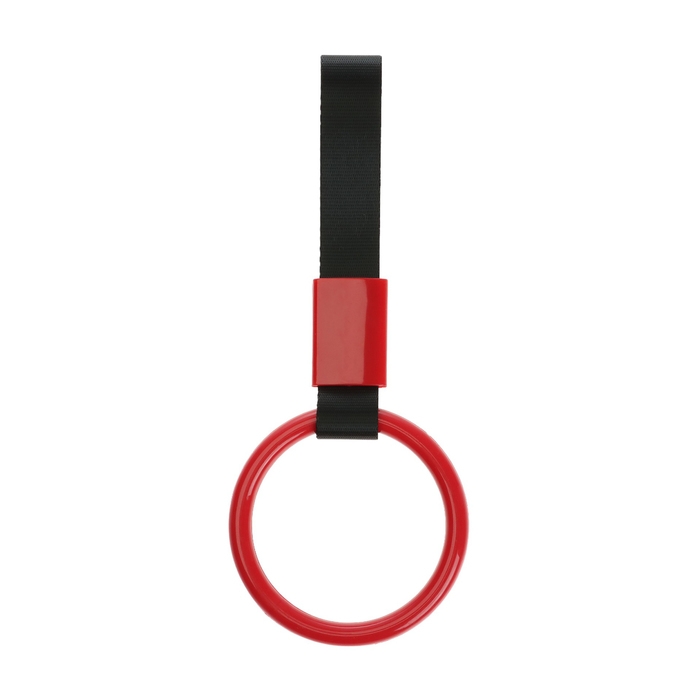 Подвеска цурикава, JDM, кольцо 10 см, красный Подвеска цурикава, JDM, кольцо 10 см, красный