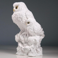 Копилка "Совы полярные" 20х18х33см Копилка "Совы полярные" 20х18х33см