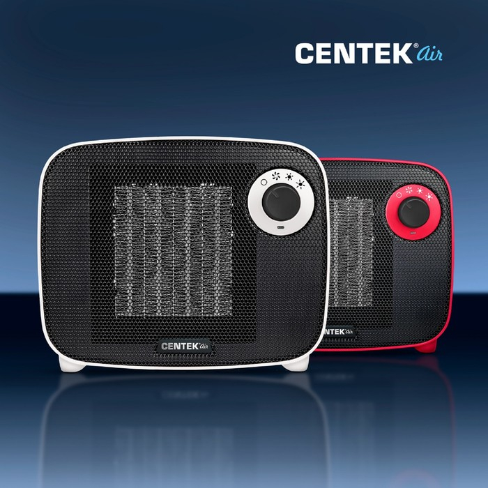 Тепловентилятор Centek CT-6023, керамический, настольный, 1500 Вт, 15 м², серый Тепловентилятор Centek CT-6023, керамический, настольный, 1500 Вт, 15 м², серый