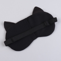 Маска для сна &laquo;Киса&raquo;, 19 &times; 11 см, резинка одинарная, разноцветная