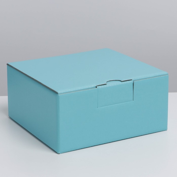 Коробка подарочная складная, упаковка, &laquo;Тиффани&raquo;, 15 х 15 х 7 см