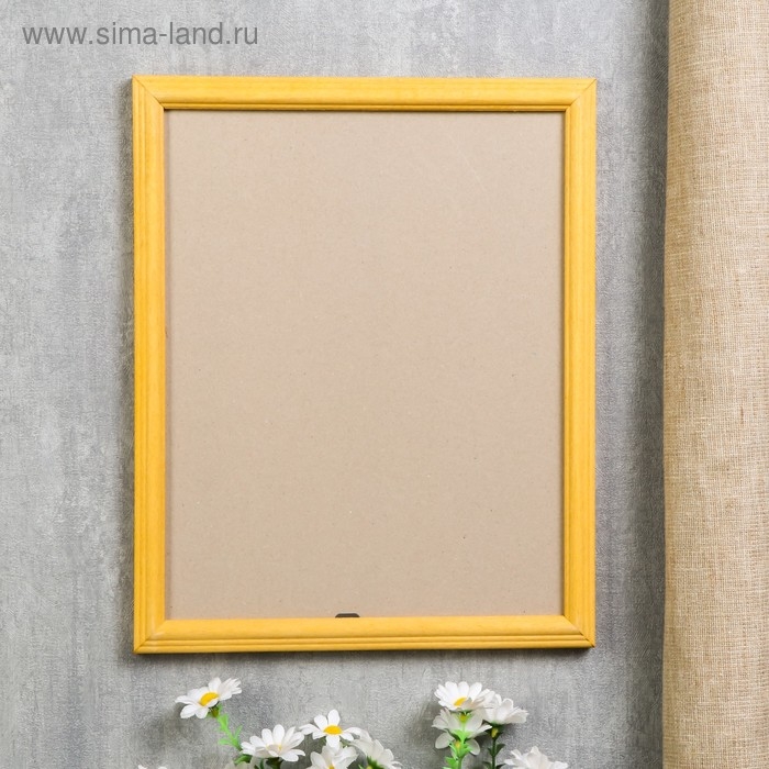 Фоторамка  дерево 24х30 см сосна (пластиковый экран), МИКС