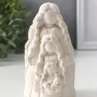 Фигура оберег &laquo;Родовница&raquo;, 13&times;7&times;6 см, натуральный