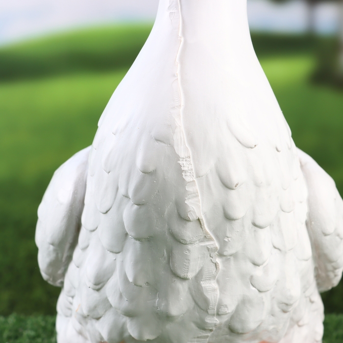 Садовая фигура "Гусь" 23х14х30см ///