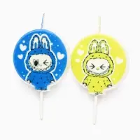 Набор свечей на шпажке "Монстрик №2" 4 шт