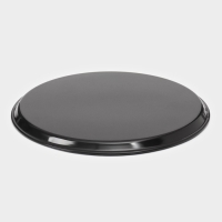 Поднос прорезиненный круглый Hanna Kn&ouml;vell, d=40 см, чёрный