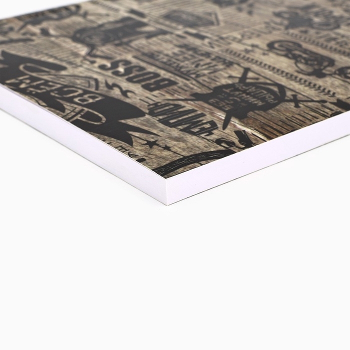 Подарочный набор &laquo;Настоящий мужчина&raquo;: обложка для паспорта ПВХ и ежедневник А5 80 листов