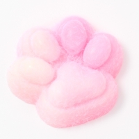 Сквиш антистресс - игрушка &laquo;Таба лапка&raquo;, с пушистой посыпкой, МИКС