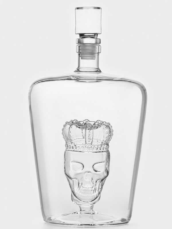 Штоф Череп в короне 1200 мл