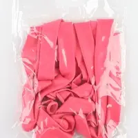 Воздушные шары для моделирования 125 см, d=7.5 см, 10 шт., розовые