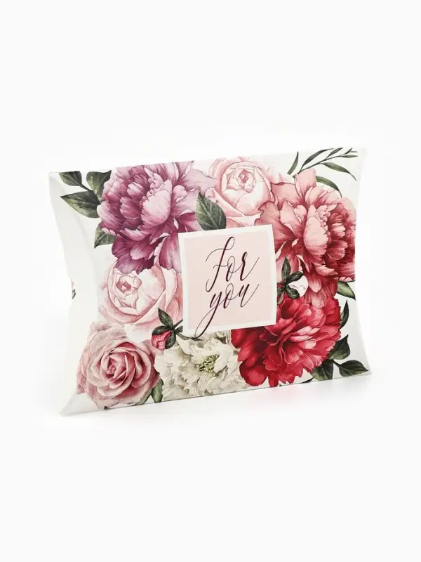 Коробка подарочная складная фигурная, упаковка, &laquo;Цветочная нежность&raquo;, 11 х 8 х 2 см