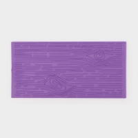 Печати для шоколада и кондитерских изделий Доляна &laquo;Дерево&raquo;, набор 2 шт., пластик, 14.5&times;7 см, фиолетовые