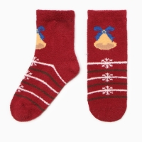 Носки женские новогодние махровые &laquo;Новогоднее ассорти&raquo;, МИКС, размер 36-40