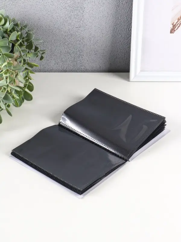 Фотоальбом "Цветы" 36ф 10X15см, ПП карм.,мягкая обложка, черные страницы