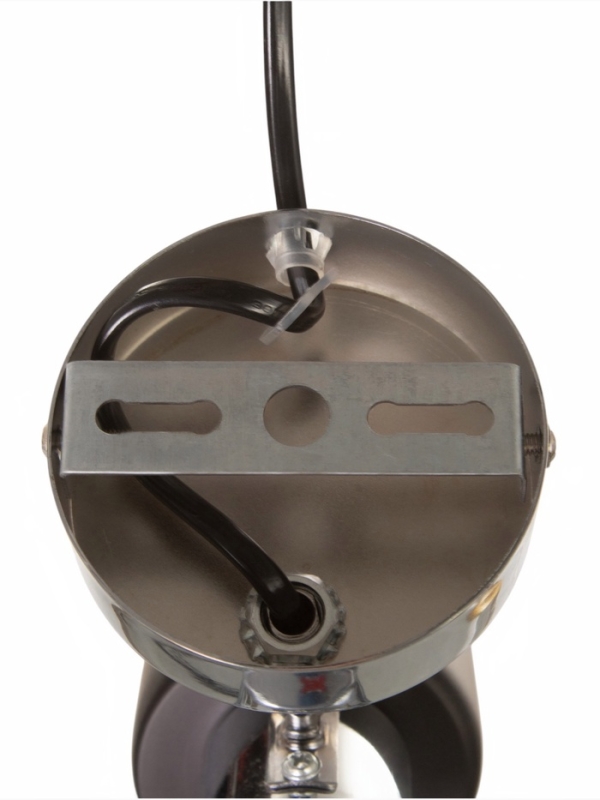 Спот "Берта" 1хЕ14 40Вт черно-хромовый 19х8х15 см