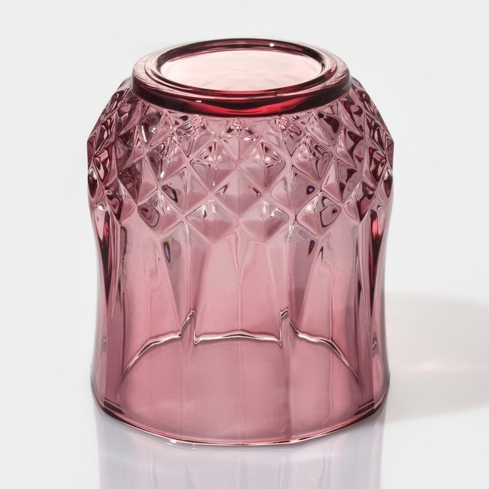 Набор стаканов стеклянных &laquo;Стич&raquo;, 200 мл, 6 шт, цвет розовый